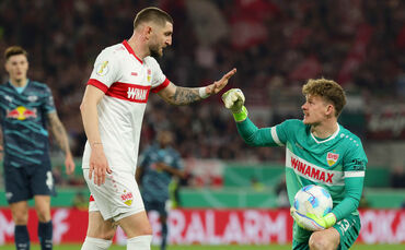 Fussball DFB Pokal VfB Stuttgart vs. RB Leipzig
