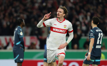 Fussball DFB Pokal VfB Stuttgart vs. RB Leipzig
