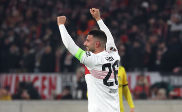 VfB-Stürmer Deniz Undav jubelt nach seinem Tor gegen Bern – und freut sich auf Duelle mit Celtic Glasgow.